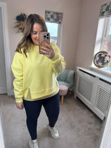 Charlie lemon meringue sweater medium