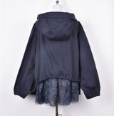 Jessie navy lace jacket