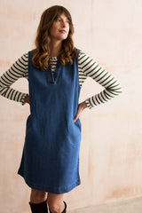 Belle denim dress