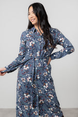Anya midi shirt dress
