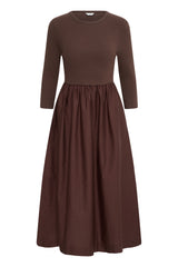 Sunnia brown dress