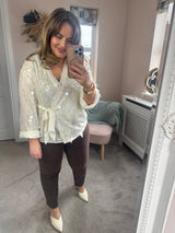 Goldie sequin summer knit