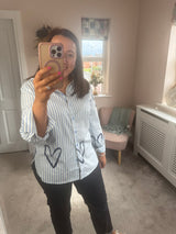 Jessie heart shirt size small