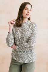 Rachel frill blouse