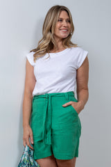 Naomi short green size 10