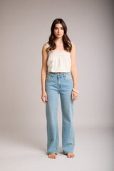Tilly wide leg jeans blue