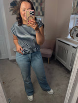 Tilly wide leg jeans blue