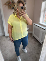Lipa blouse yellow size 8/10