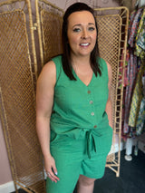 Naomi short green size 10