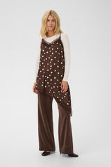 Dotty strappy top