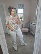 Jessie shell tee SMALL