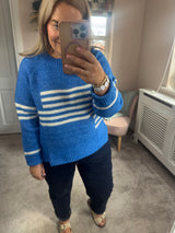 Victoria stripe pullover