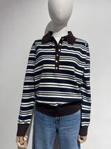 Sally knitted polo