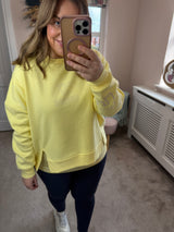 Charlie lemon meringue sweater medium
