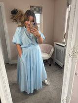 Sienna blue skirt