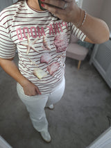 Jessie shell tee SMALL