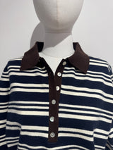 Sally knitted polo