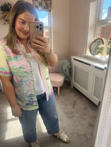 Jessie satin shirt