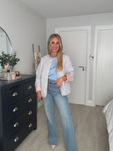 Tilly wide leg jeans blue