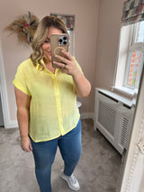 Lipa blouse yellow size 8/10