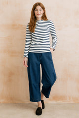 Marnie top navy mix