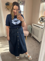 Holly denim skirt