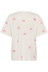 Kissy tshirt pink