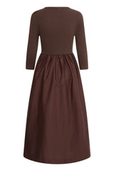Sunnia brown dress
