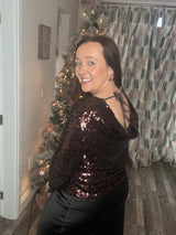 Chelsea longsleeve sparkle top