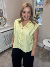 Jessie lemon blouse