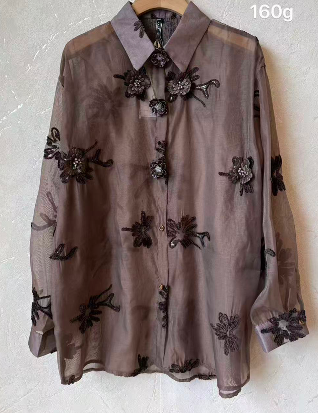 Goldie sheer blouse