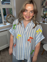 Carly palm shirt