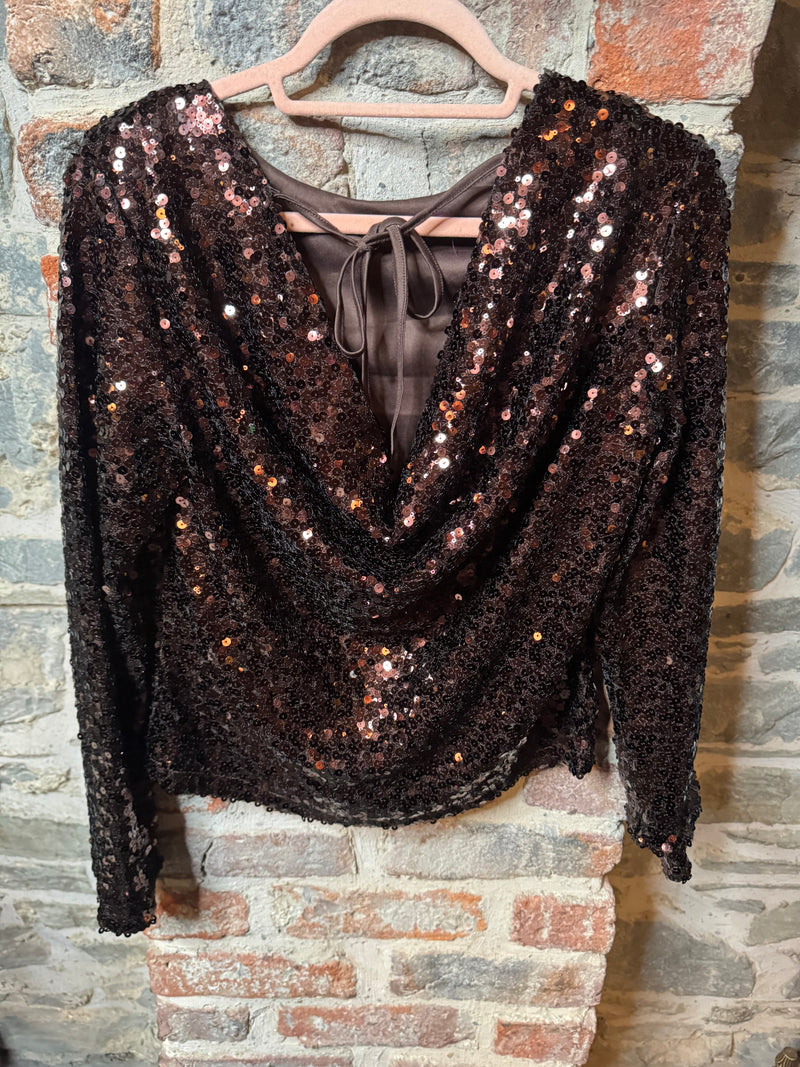 Chelsea longsleeve sparkle top
