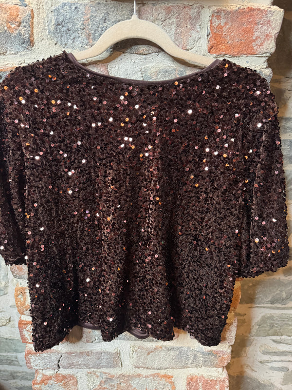 Chelsea sparkle top