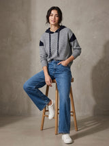Sally knitted hoodie