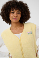 Teddy lemon meringue waistcoat