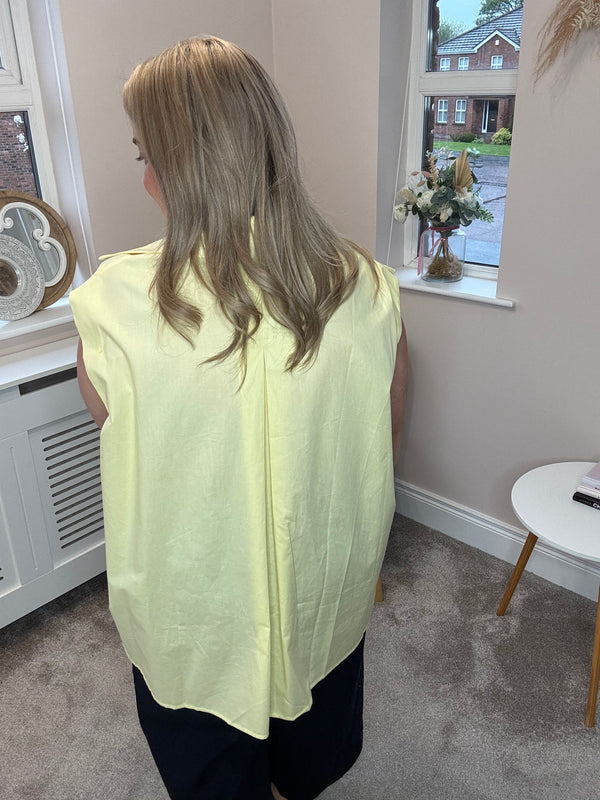 Jessie lemon blouse