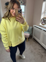 Charlie lemon meringue sweater medium