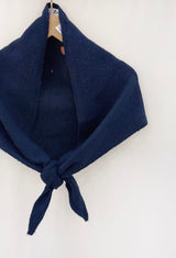 Khloe Neck Scarf Navy