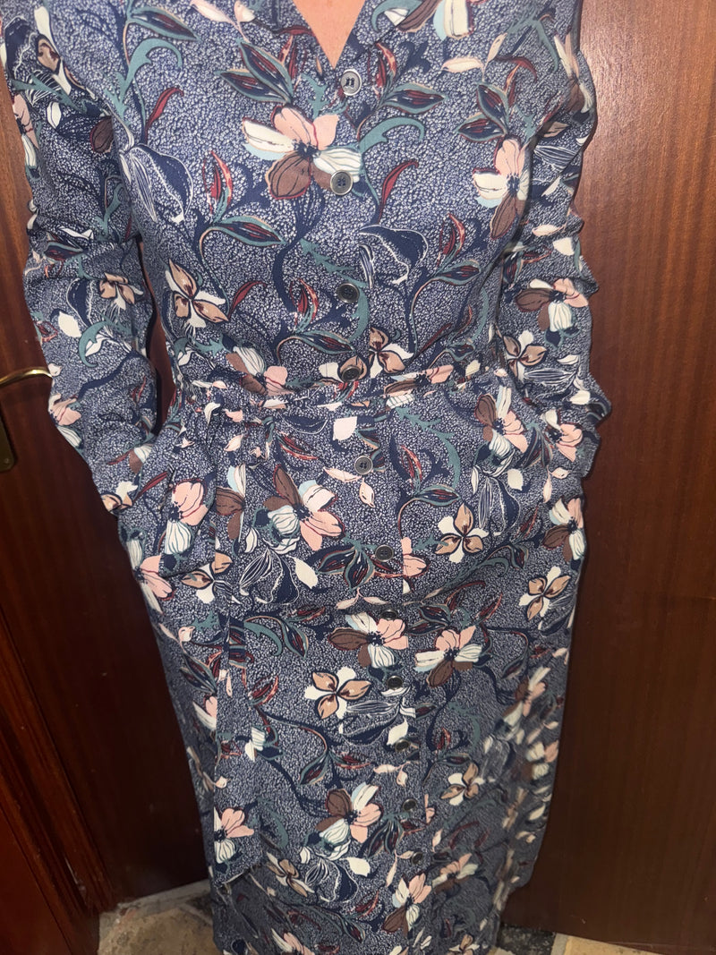 Anya midi shirt dress