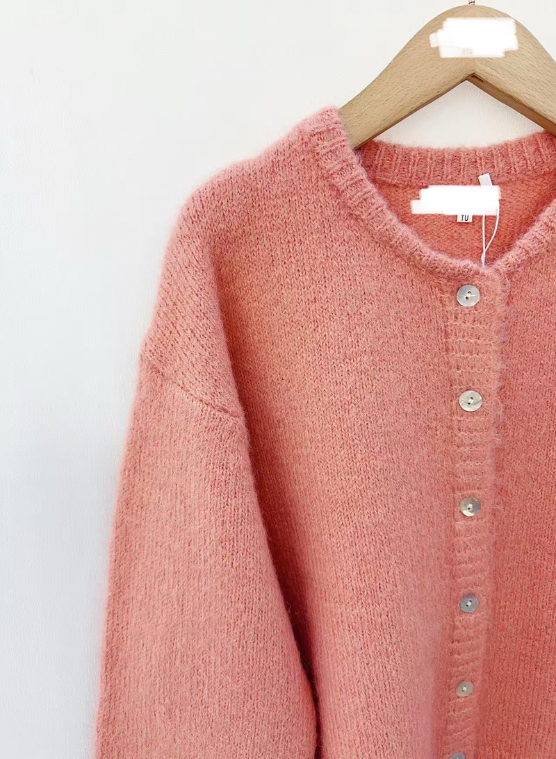 Khloe blush cardi
