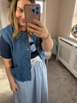 Khloe Denim Vest