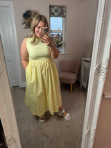 Jessie lemon drop  dress