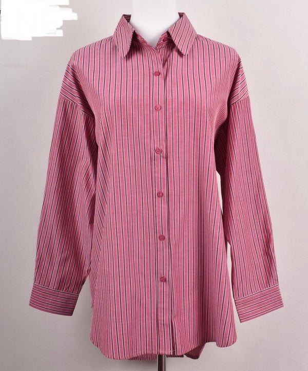 Jessie burgandy shirt