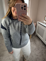 Sally knitted hoodie