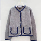 Millie grey cardi