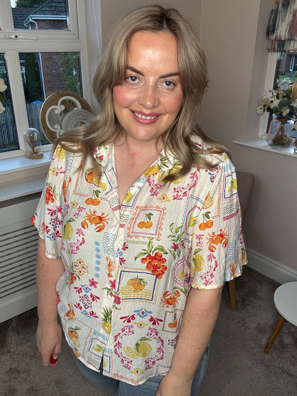 Rosie fruit bloom shirt