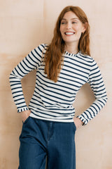 Marnie top navy mix