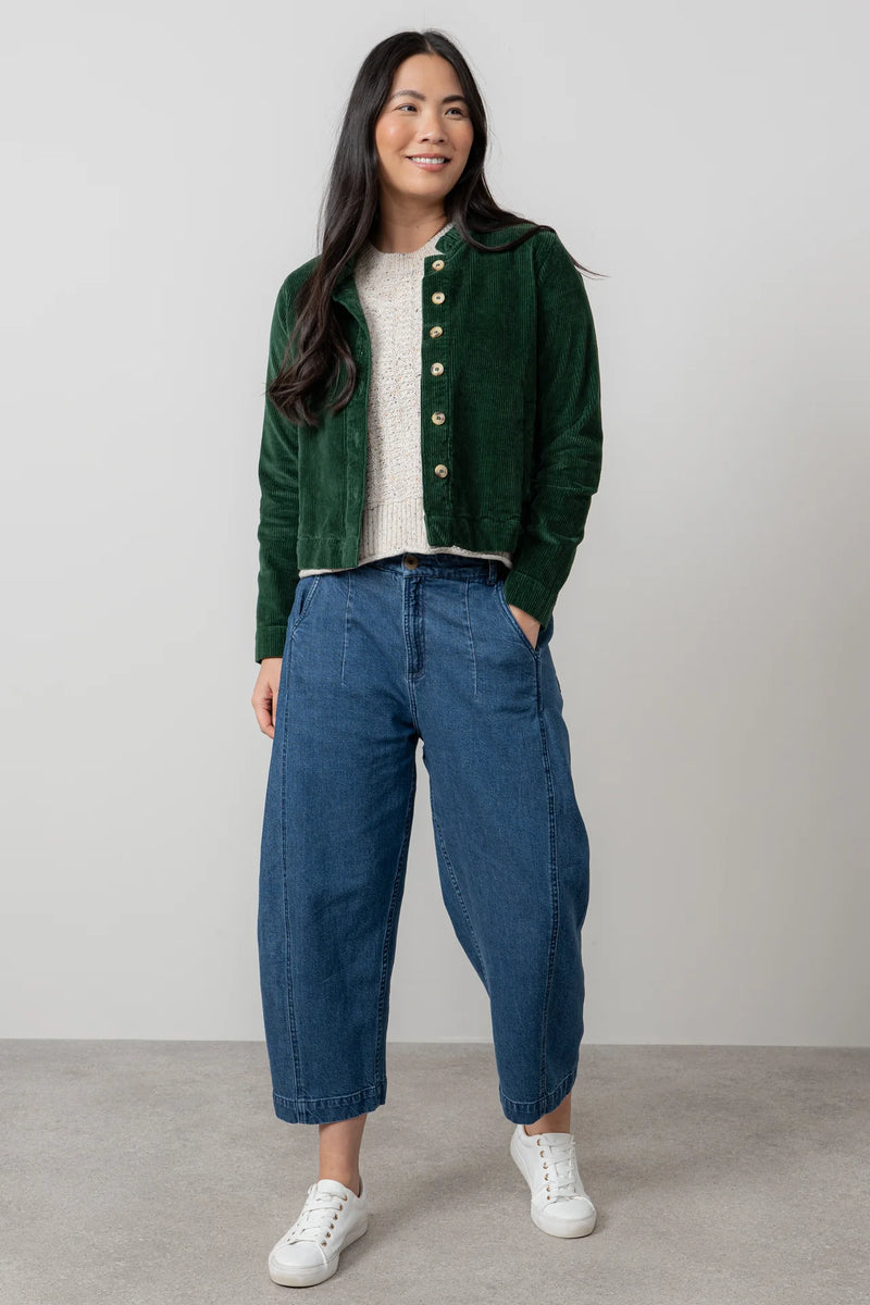 Charlie barrel leg denim trousers