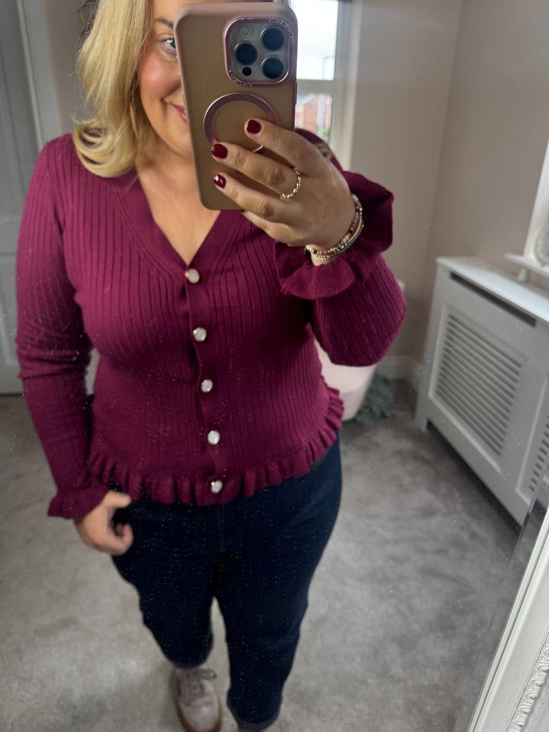 Charlie fine knit Cardi